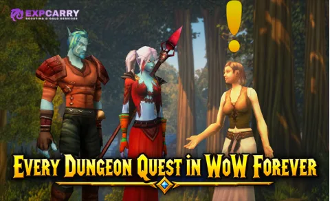 Todas las misiones de mazmorra de WoW Forever