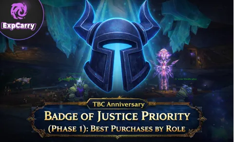 Guía de insignias de justicia de TBC Anniversary