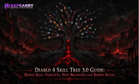 Guide de l’arbre de compétences 3.0 de Diablo 4 : variantes bonus, nouvelles branches et règles de réinitialisation