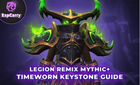 Guía de las piedras angulares desgastadas por el tiempo de Legion Remix (Mítico+)