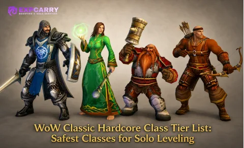 WoW Classic Hardcore : classement des classes les plus sûres pour monter en solo
