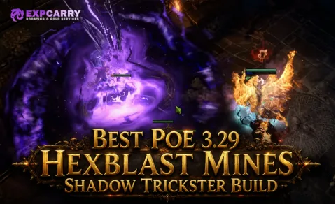 Meilleur build Trickster de mines Hexblast PoE 3.29