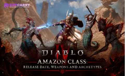 Classe Amazone de Diablo 4 : date de sortie, armes et archétypes