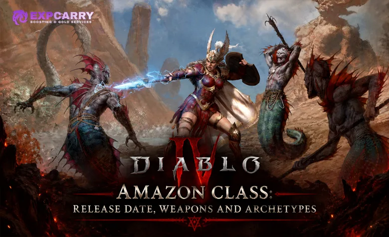 Classe Amazone de Diablo 4 : date de sortie, armes et archétypes