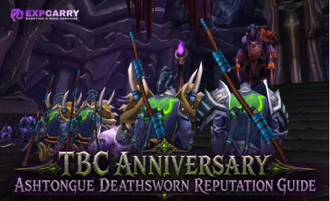 Guía de reputación de los Ashtongue Deathsworn en TBC Anniversary