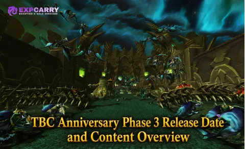 Fecha de lanzamiento y contenido de la fase 3 de TBC Anniversary