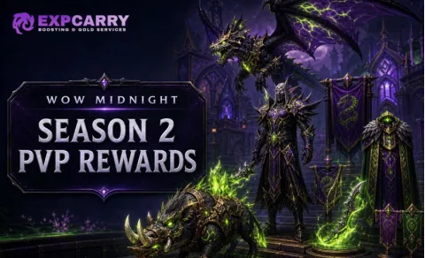 Recompensas PvP de WoW Midnight, temporada 2: índice, monturas, títulos y conjuntos Elite