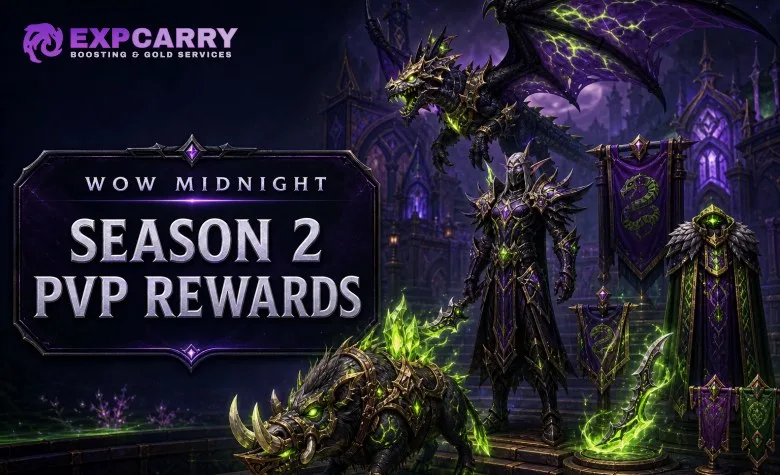 Recompensas PvP de WoW Midnight, temporada 2: índice, monturas, títulos y conjuntos Elite
