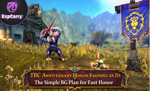 Farmeo de honor en TBC Anniversary a nivel 70: plan sencillo de BG para conseguirlo rápido