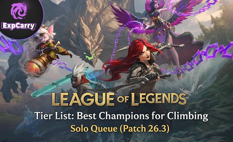 LoL-Tierliste: Die besten Champions für den Aufstieg in der Solo-Warteschlange (Patch 26.3)