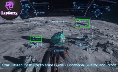Meilleur minerai à extraire dans Star Citizen : lieux, qualité et rentabilité