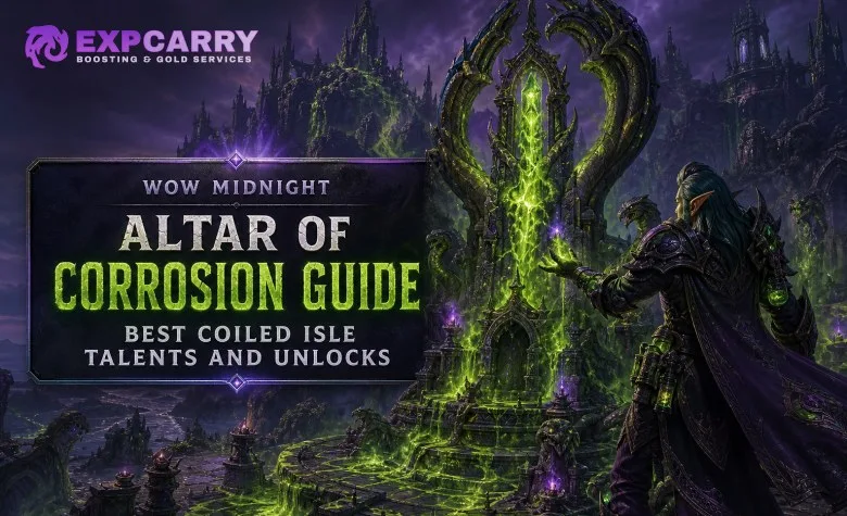 Guide de l’autel de corrosion de WoW : arbre de talents complet et meilleur ordre de déblocage
