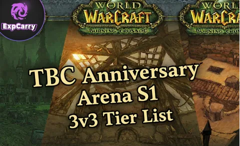 Lista de niveles de arena 3c3 de TBC Anniversary