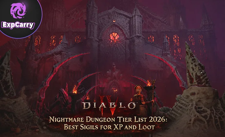 Diablo 4 : classement des donjons du Cauchemar 2026 — meilleurs Sigils pour l’XP et le butin