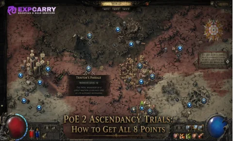Pruebas de Ascendencia de PoE 2: cómo conseguir los 8 puntos