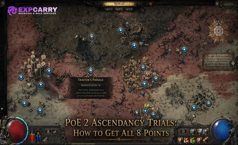 Pruebas de Ascendencia de PoE 2: cómo conseguir los 8 puntos