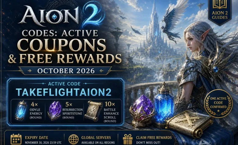 AION 2 Codes: Active Coupons & Free Rewards