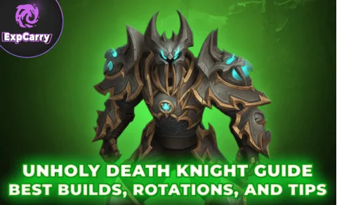 Guía del Caballero de la Muerte Profano para WoW Midnight temporada 2: builds, rotación y consejos