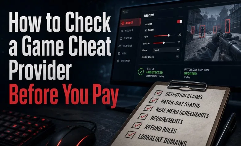 How to Check a Game Cheat Provider Before You Pay