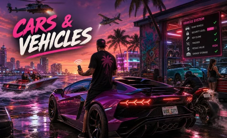 GTA 6 Cars & Vehicles: Confirmed List and Vehicle System GTA 6 Cars & Vehicles: Confirmed List and Vehicle System