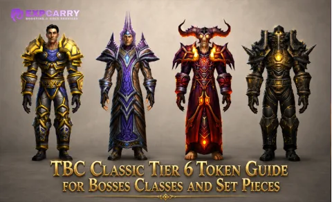 Guía de fichas de Tier 6 de TBC Classic: jefes, clases y piezas de conjunto