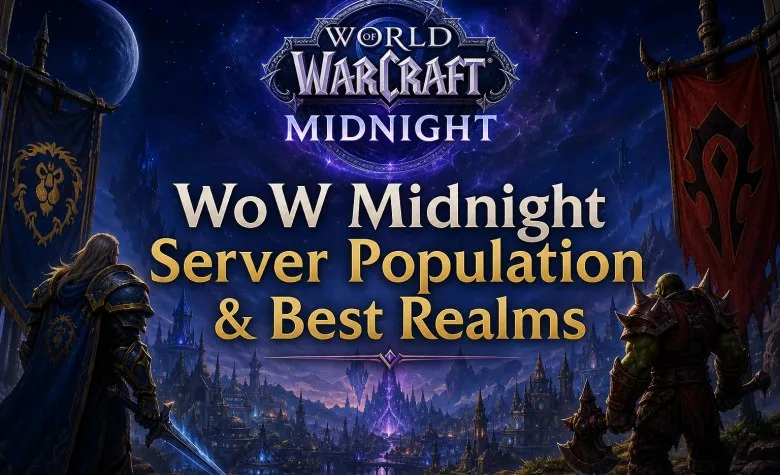 WoW Midnight Server Population & Best Realms WoW Midnight Server Population & Best Realms