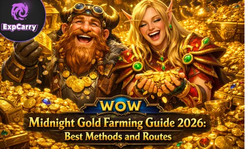 Guide de farm d’or dans WoW Midnight en 2026 : meilleures méthodes et routes