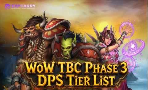 Lista de niveles DPS de WoW TBC Fase 3