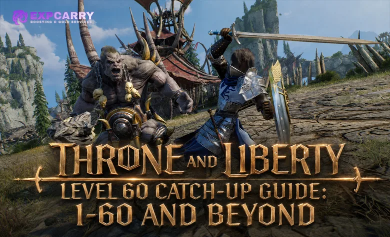 Guide de rattrapage niveau 60 dans Throne and Liberty : de 1 à 60 et au-delà