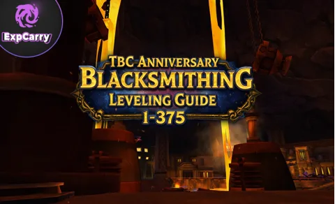 Guía de herrería de TBC Anniversary: niveles 1-375