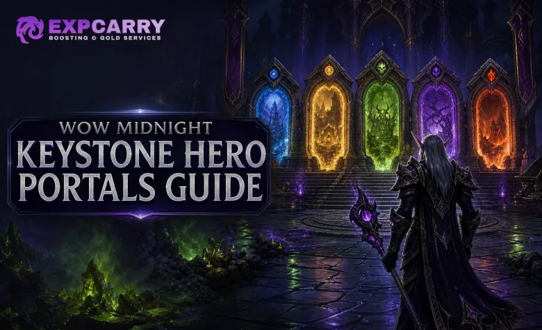 Guide des portails Keystone Hero de WoW : téléportations et conditions des donjons