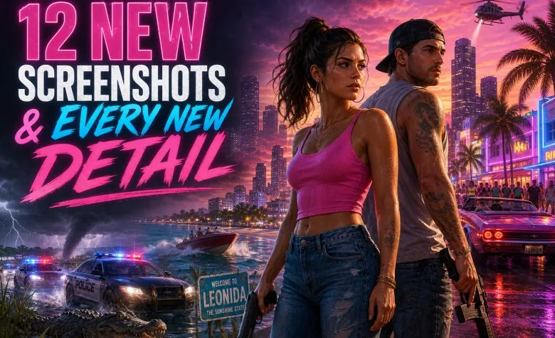 GTA 6 Game Informer: 12 New Screenshots & Every New Detail GTA 6 Game Informer: 12 New Screenshots & Every New Detail