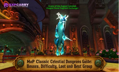 Guide des donjons célestes de MoP Classic : boss, difficulté, butin et meilleur groupe