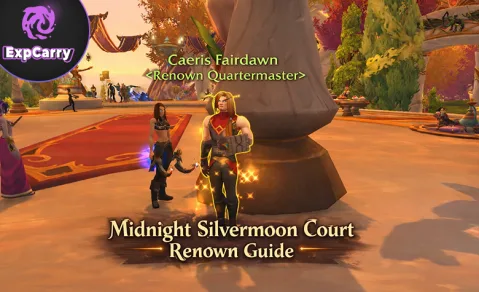 Guide de renom de la Cour de Lune-d'argent dans Midnight