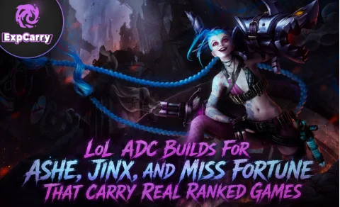 Builds ADC LoL pour Ashe, Jinx et Miss Fortune qui font gagner en classé