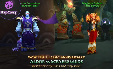 Guide WoW TBC Classic Anniversary : Aldor ou Clairvoyants, le meilleur choix selon votre classe et votre métier