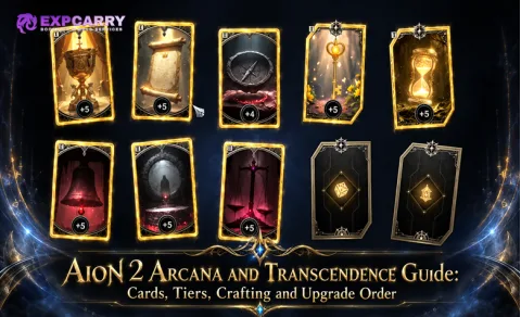 Guía de Arcana de AION 2: cartas, conjuntos y fabricación