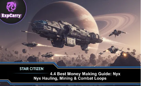 Guía para ganar dinero en Star Citizen 4.4: transporte en Nyx, minería y combate