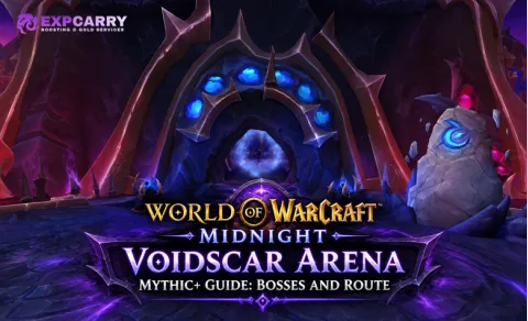 Guía de Mítico+ de la Arena de la Cicatriz del Vacío de World of Warcraft Midnight: jefes y ruta