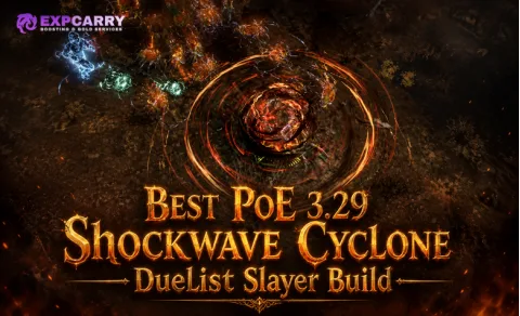 Meilleur build de Duelliste Slayer Cyclone Shockwave de PoE 3.29