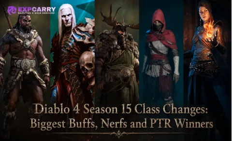 Diablo 4 Saison 15 : changements des classes, principaux buffs, nerfs et gagnants du PTR