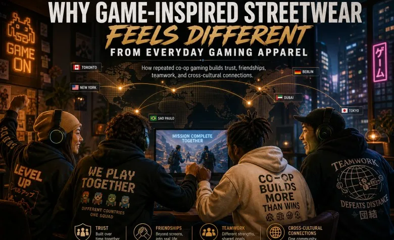 Why Game-Inspired Streetwear Feels Different From Everyday Gaming Apparel Why Game-Inspired Streetwear Feels Different From Everyday Gaming Apparel
