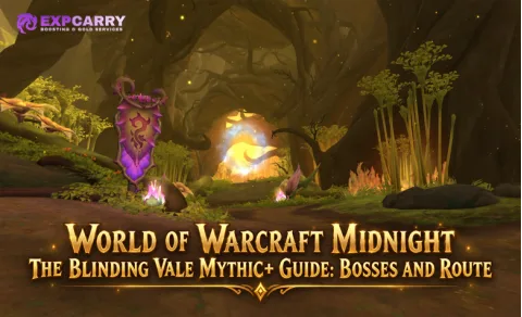 Guía de la Vallée Aveuglante en Mythic+: jefes y ruta de World of Warcraft: Midnight