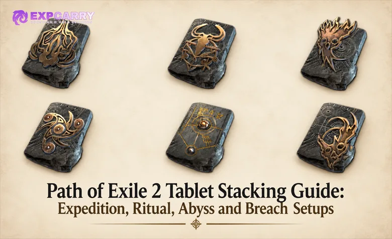 Path of Exile 2 Tafel-Stacking-Guide: Expedition-, Ritual-, Abyss- und Breach-Setups