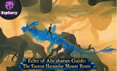Guía de Echo of Aln'sharan: la ruta más rápida para conseguir la montura de Harandar