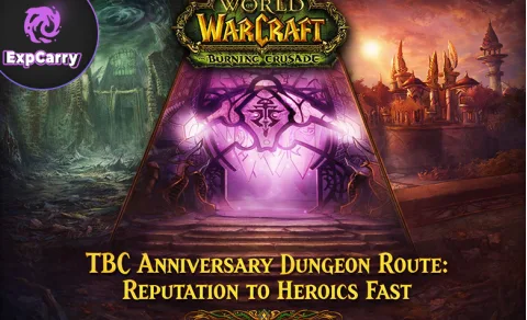 TBC Anniversary: ruta de mazmorras para reputación y heroicas