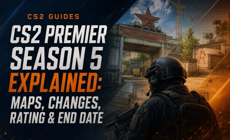 CS2 Premier Season 5 Explained: Maps, Changes, Rating & End Date