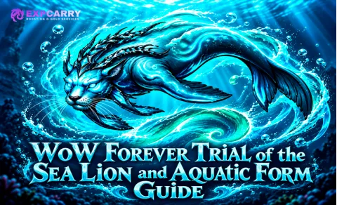 WoW Forever Guide de l'épreuve du lion de mer et de la forme aquatique