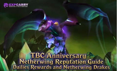 Guide de réputation des Ailes du Néant dans TBC Anniversary : journalières, récompenses et drakes