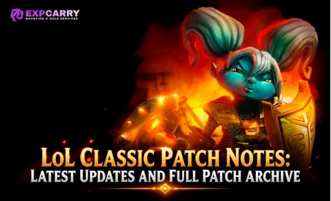 LoL Classic Notes de patch : dernières mises à jour et archives